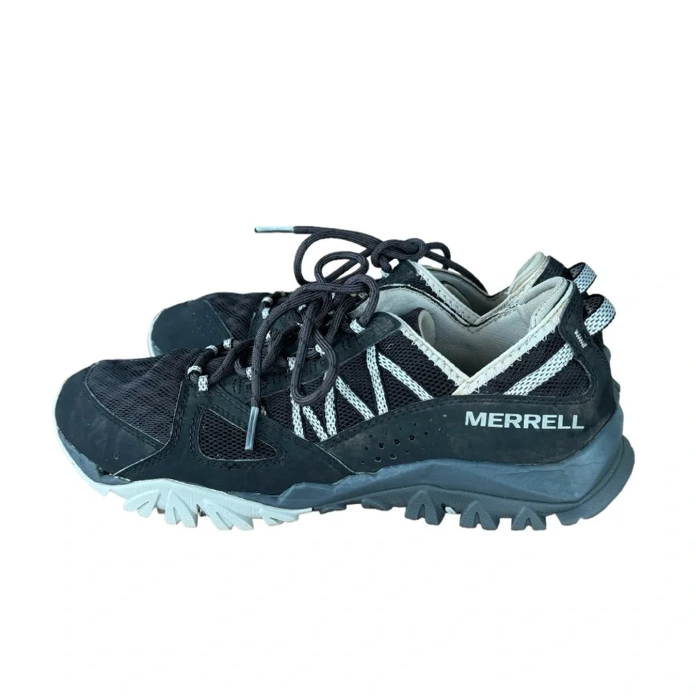 Merrell Tetrex Surge Crest Black Hiking Shoes Size 8
